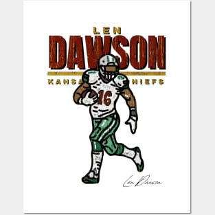 Len Dawson artwork Posters and Art